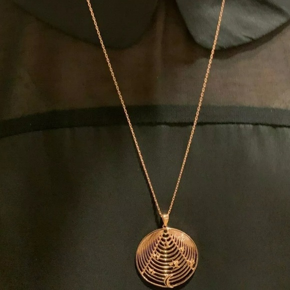 925 Sterling Silver Necklace Gold  gift for mother - Picture 7 of 7